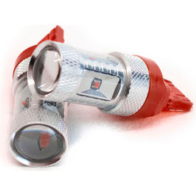 Race Sport 7440 BLAST Series Hi Power 30W CREE LED Replacement Bulbs, Pair, Red