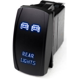 Race Sport LED Rocker Switch with Blue LED Radiance, Rear Lights