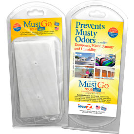 IDEAZ LLC MGBARS24UC MustGo® Odor Eliminator Solid Bars - 2 Bar Pack image.