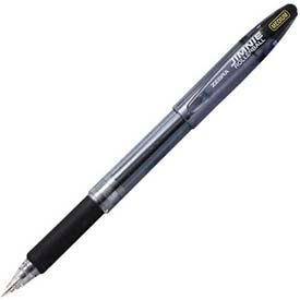 Zebra Pen Corporation 44110 Zebra Jimnie Gel Rollerball Pen, Medium, 0.7mm, Black Ink, Dozen image.