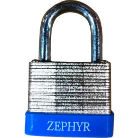 Zephyr Lock Llc 18074 Zephyr Bottom Resettable Combination Padlock 18074- 1-1/4" (31.75mm) Shackle Tall image.