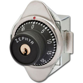 Zephyr Lock Llc 1955 Zephyr 1955 Built-In Combination Lock Spring Latch Control Key Option - Left Hinged image.