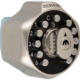 Zephyr Lock Llc 5554 Zephyr Multi-User Mechanical Lock 5554 Club Series for Left/Right Hinged Doors - Spring Latch image.