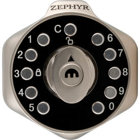 Zephyr Lock Llc 5570 Zephyr Multi-User Mechanical Lock 5570 Club Series for Left/Right Hinged Doors - Deadbolt Lock image.
