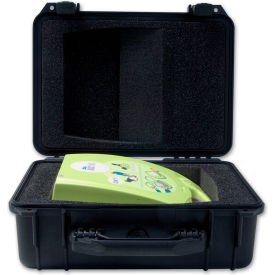 Small Rigid Plastic Carry Case For AED Plus Storage & Transport, Gray view 2