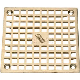 Zurn 5"" x 5"" Square Floor Drain W/Screws Nickel