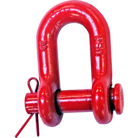 MAZZELLA LIFTING TECHNOLOGIES 1018883 Crosby S-215 S/C Carbon Shackle RPC 7/16", 1-1/2T WLL image.