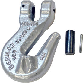 MAZZELLA LIFTING TECHNOLOGIES 1049435 Crosby G100 Chain Clevis Cradle Grab Hook 3/8", 8800 LBS WLL A-1338 image.
