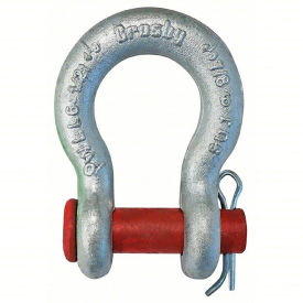Crosby G-213 Galvanized Carbon Shackle RPA 5/8"" 3-1/4T WLL