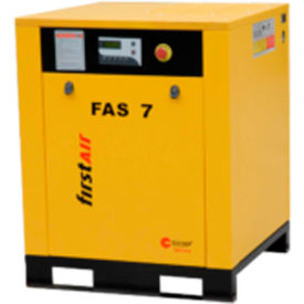 First Air FAS073 10HP Tankless Rotary Screw Air Compressor