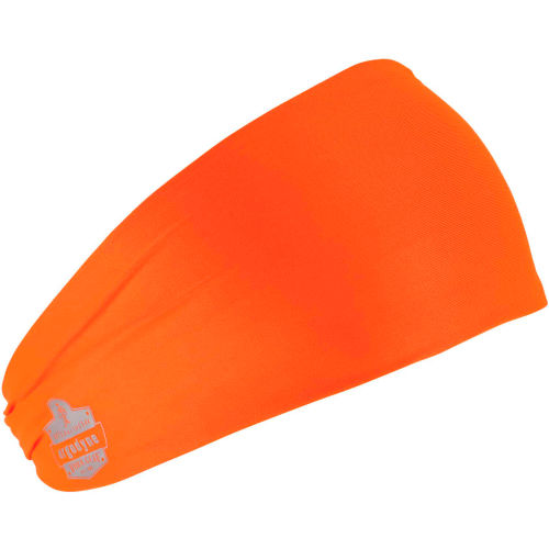Moisture Wicking Ergodyne Chill Its 6634 Cooling Headband Orange Sports Headbands for Men and Women 