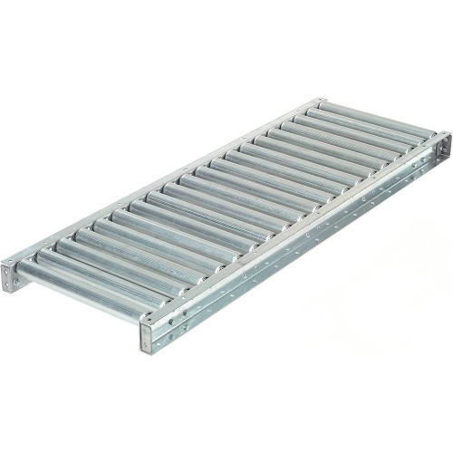 Gravity Roller Conveyor 13BF 16 OAW 5 Length Medium Duty 1.9 Rollers on 3 Centers