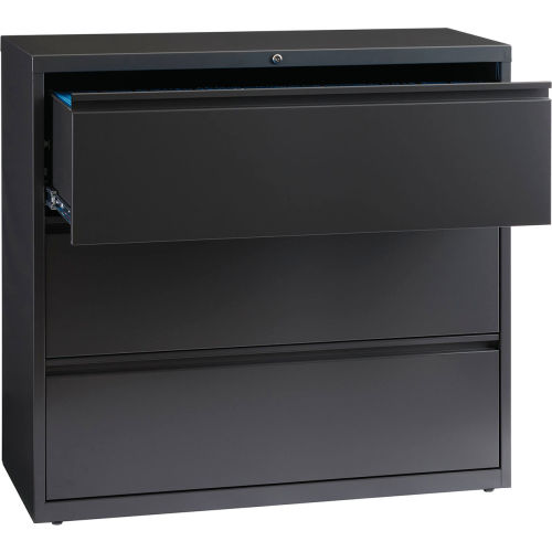 File Cabinets Lateral Hirsh Industries Hl10000 Series Lateral File 42 Wide 3 Drawer Charcoal B690994 Globalindustrial Com