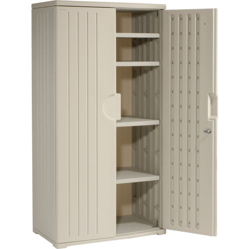 cabinets | plastic | plastic storage cabinet 36x22x72