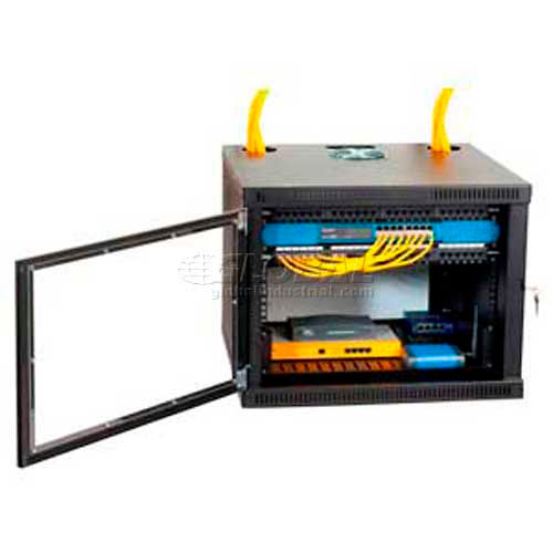 Computer Furniture Network Cabinets Server Racks Kendall Howard 8u Security Wall Mount Cabinet B655899 Globalindustrial Com