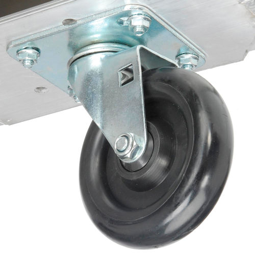 Global Industries 232CP3 5" x 1-1/2" Mold-On Rubber Caster Kit 2 Swivel Details about   Qty= 4