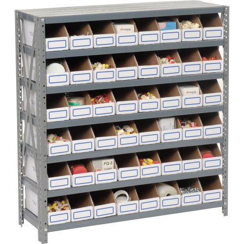 Bins, Totes & Containers | Bins-Shelving System | Steel Open Shelving ...