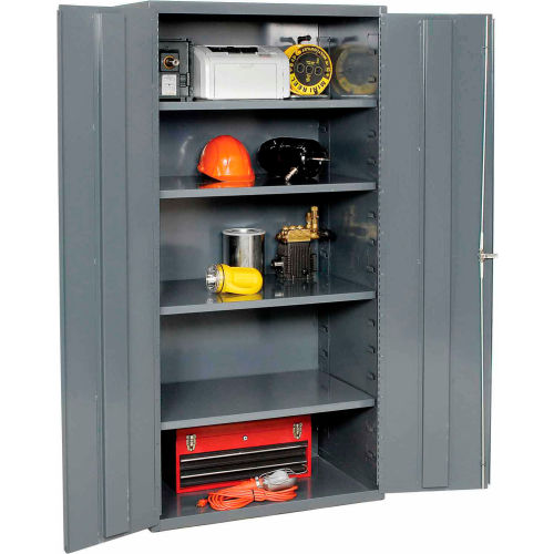 Cabinets Heavy Duty Durham Heavy Duty Storage Cabinet 2602 4s 95 36 W X 18 D X 72 H 237469 Globalindustrial Com