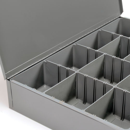Details about   Durham Mfg 113-95-D567 Steel Compartment Box Gray 