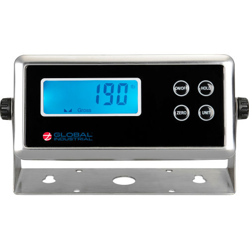 Global Industrial™ Pallet Scale with LCD Indicator, 4' x 4', 5,000