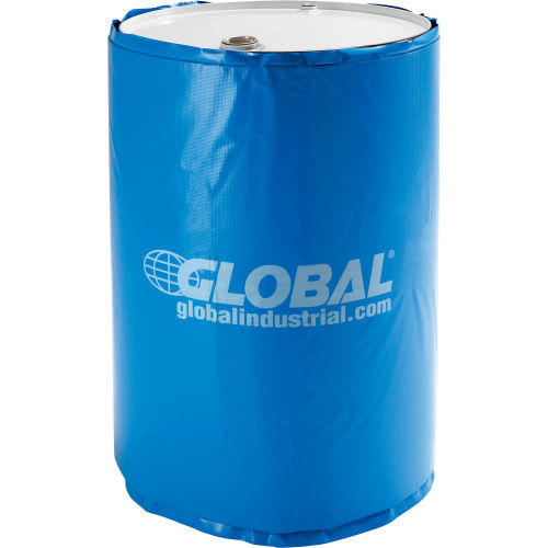 Powerblanket Insulated 15 Gal. Drum Heating Blanket - Barrel Heater Fixed Temp 100 F Freeze Protection Process Heating Bh15rrg