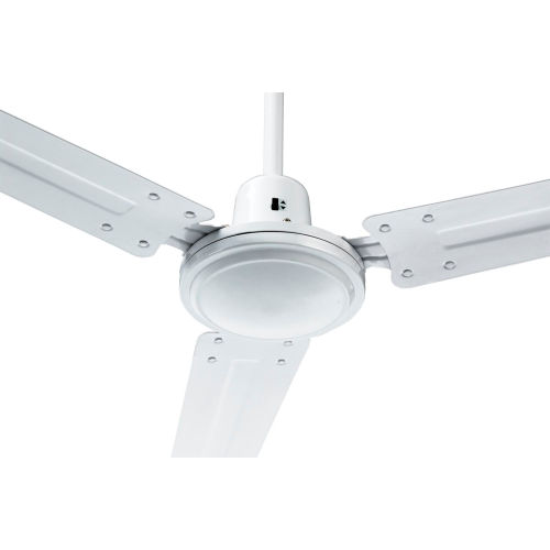 Global Industrial 56 Industrial 4 Speed Ceiling Fan White 6500 Cfm 1v Globalindustrial Com