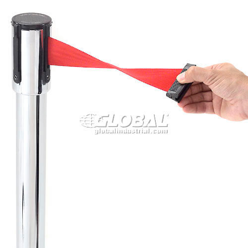 Plastic Blue 38 Height Tensabarrier 885-23-MAX-NO-D3X-C Post 2.5 Wide 16 Length 13 Length Chevron Red and White Belt Plastic Blue 38 Height Tensabarrier 885-23-MAX-NO-D3X-C Post 2.5 Wide 16 Length 13 Length Chevron Red and White Belt