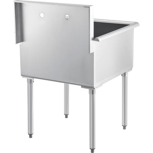 Stainless Steel Utility Sink w/Faucet, 24