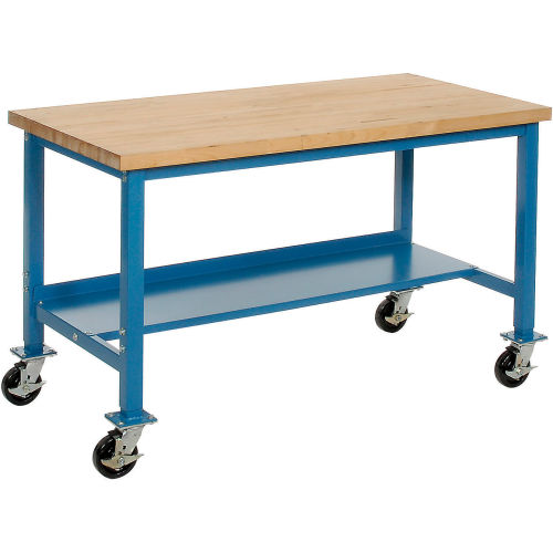 Mobile Work Bench Fixed Height 60 Quot W X 30 Quot D Mobile