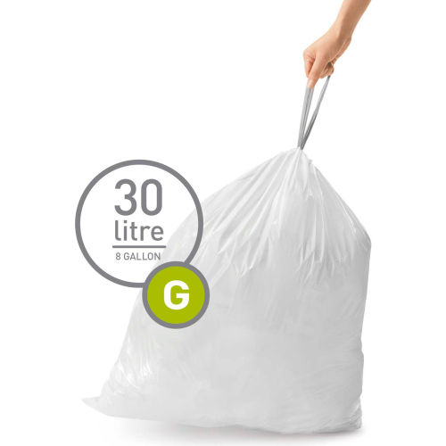 8 gallon trash can liners