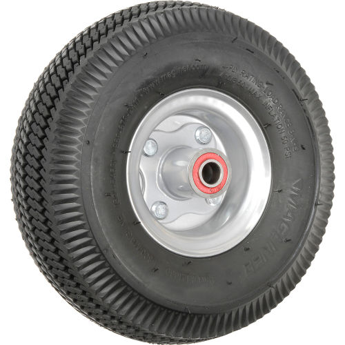 10x3.5 Inch Pneumatic Wheel For Magliner Hand Truck - Air Tire With Tube & Bearings