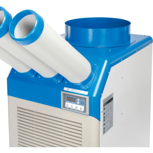 Global Industrial Portable Air Conditioner 2 5 Ton W Cold Air Nozzles 29 000 Btu 208 230v 292663 Globalindustrial Com