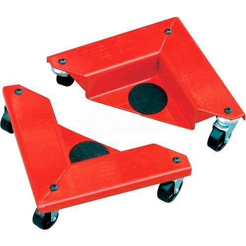 Hand Trucks Dollies Dollies Desk Furniture Desk Cabinet Corner Mover Dollies Set Of 4 1320 Cap Lbs Per Set 987220 Globalindustrial Com