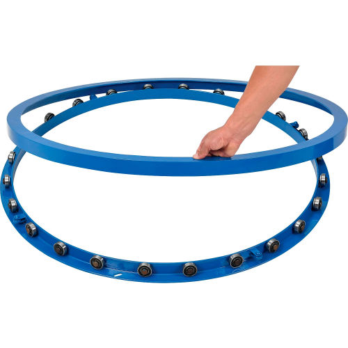 Pallet & Skid Carousel Turntable Rotating Ring 4000 Lb Capacity