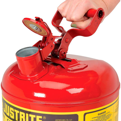 Justrite Type I Safety Can 1gal Red 7110100 for sale online 