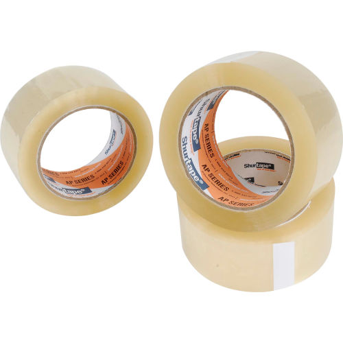 Shurtape AP 101 Clear Carton Sealing Tape 2" x 110 Yds Per Roll 72 Rls 