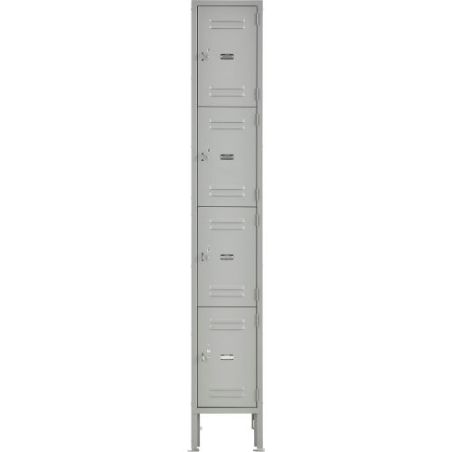Global Industrial™ Capital  4-Tier 4 Door Box Locker, 12