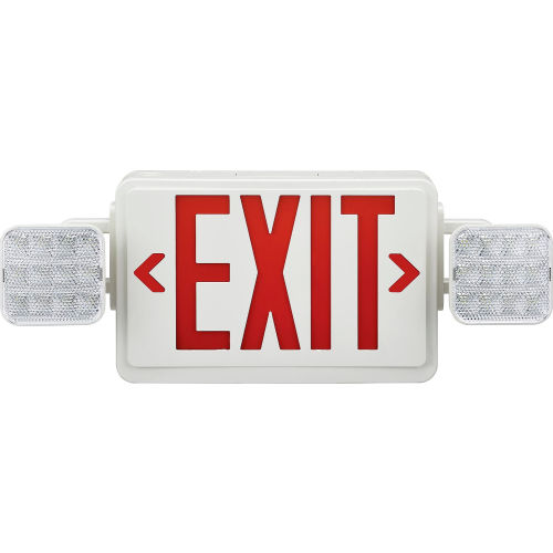 Emergency Lighting Exit Signs Sign Light Combo Units