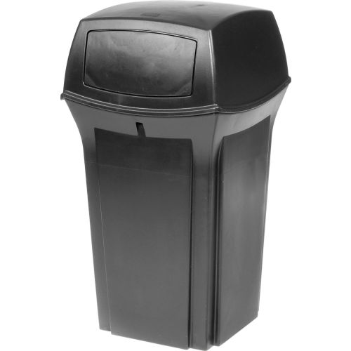 Garbage Can Recycling Plastic Outdoor Rubbermaid Ranger Garbage Can Recycling Plastic