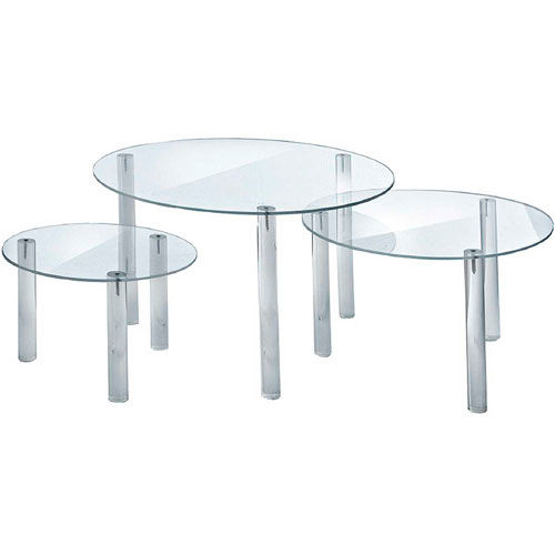 New Retails Clear Round Acrylic Riser Display 15.75 Dia X 10.1875 H New Retails Clear Round Acrylic Riser Display 15.75 Dia X 10.1875 H