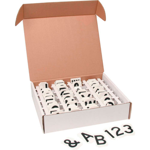 2 Height Quik-Align Labels 10 per Package Legend Z White Brady 5080-Z