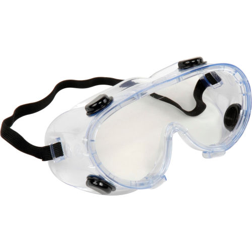 safety splash chemical goggles clear anti fog  box of 12
