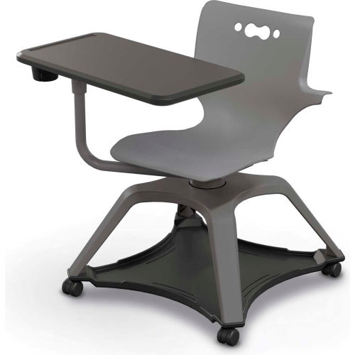 students chairs with table arms