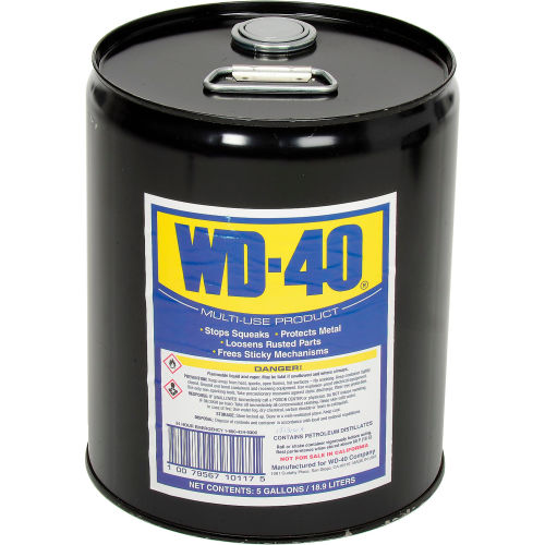 Wd 40 5 Gallon Pail Globalindustrial Com