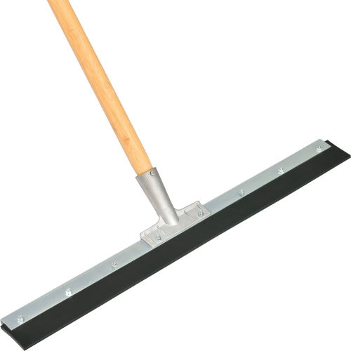 Floor Squeegee Heavy Duty Industrial 18” Rubber And Wood Quantity 1 Squeegee 