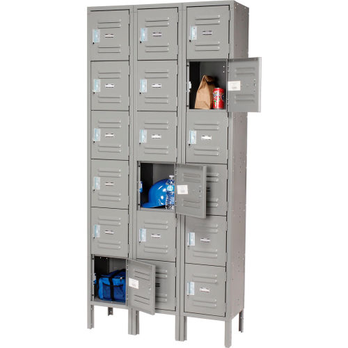 Global Industrial™ Capital  6-Tier 18 Door Box Locker, 36