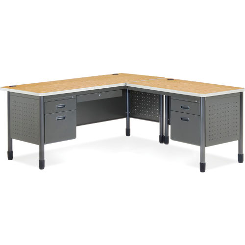 Desks Steel Office Collections Ofm Mesa Series L Shaped Ofm Mesa Series L Shaped Steel
