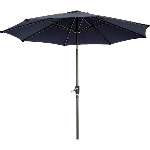 Outdoor Furniture Equipment Umbrellas Bases Global Industrial Outdoor Umbrella Tilt Mechanism Olefin 8 1 2 Navy Blue 695328 Globalindustrial Com