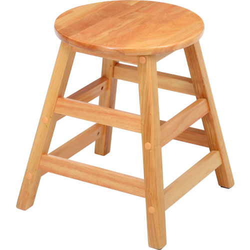18 inch wood stool