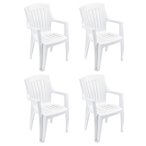 Interion Outdoor Resin Stacking Chair White Pkg Qty 4 695518 Globalindustrial Com - High Back White Plastic Resin Patio Chair Interion Outdoor Resin Stacking Chair White Pkg Qty 4 695518 Globalindustrial Com - High Back White Plastic Resin Patio Chair
